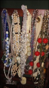 Photo of Louise's necklaces