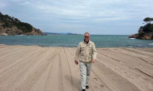 photo of tom on beach