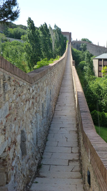 Girona wall.