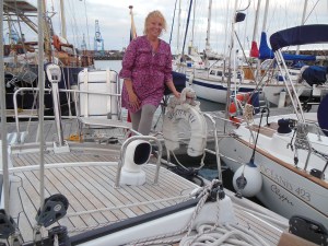 Me aboard Merlyn III