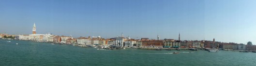 Arriving at Venice
