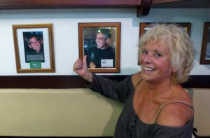 The Bellagio Point Cafe next door proudly displays its Clooney heritage.