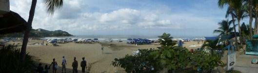 The Sayulita beach. (Click to enlarge)