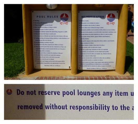 Pool rules. It sez so right here. 