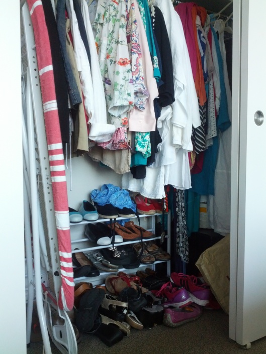 Picture of Louise's closet