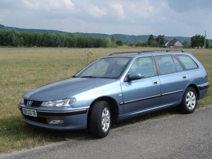 A 2001 Peugeot 406 brake, identical to John's
