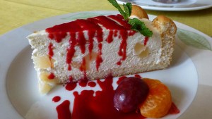 My dessert at L,Image, in Preuilly-sur-Claise