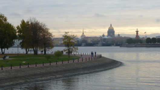 The Neva River in St. Petersburg